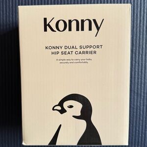 Konny Dual Support Hip Seat Carrier - Blue-grey